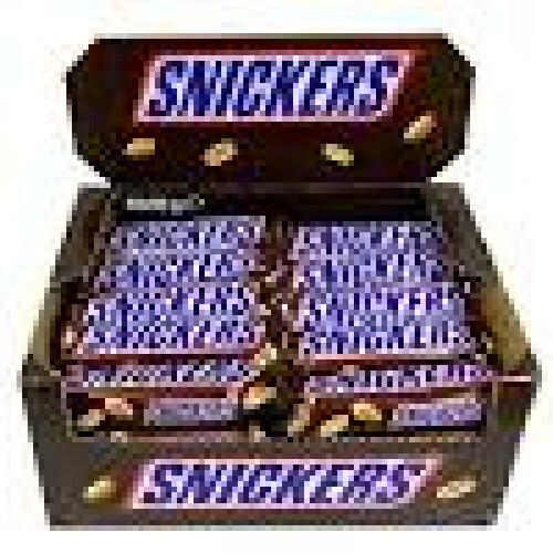 Snickers Bars Chocolate Bars 50g Each (Pack of 24)