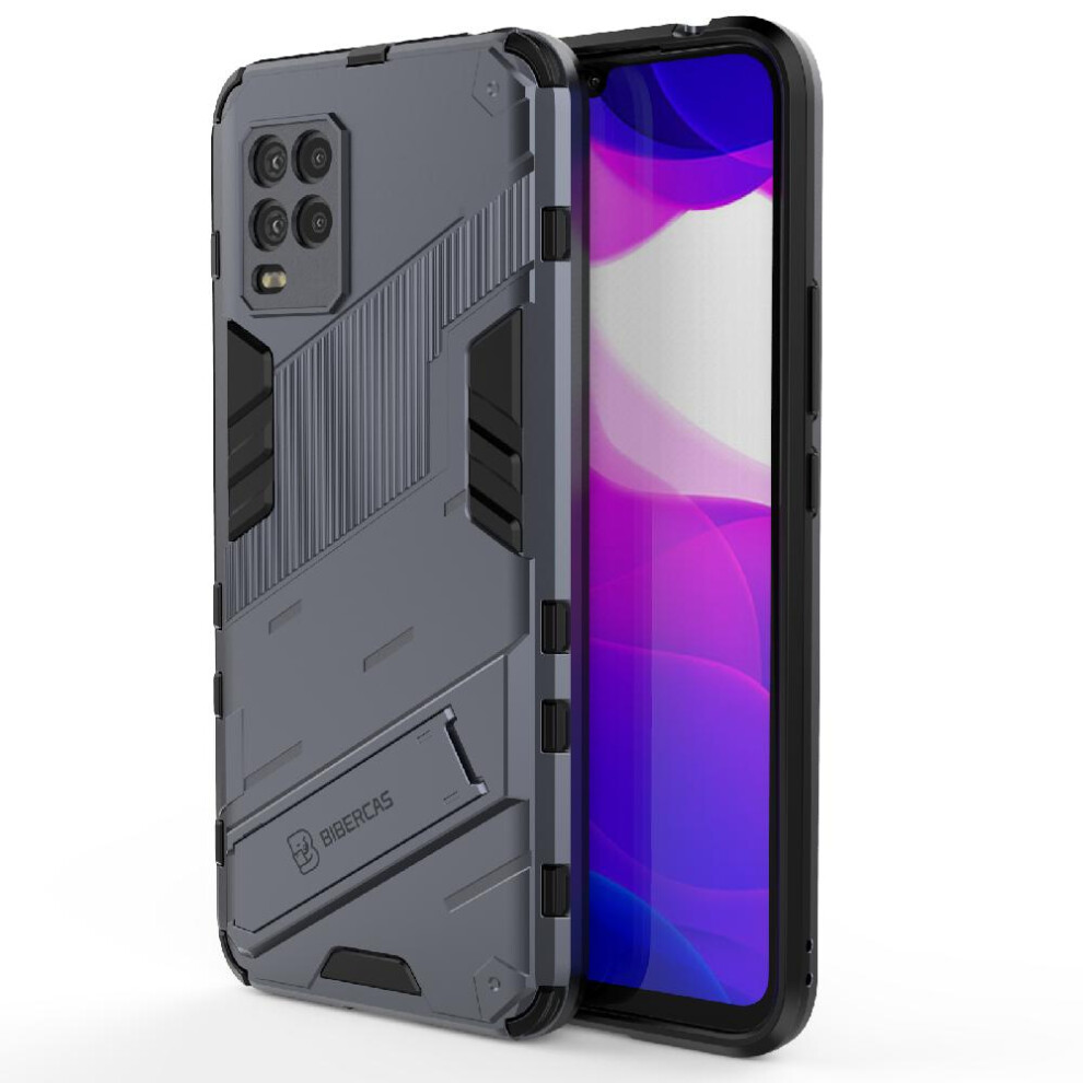 ( ) Case For Xiaomi 10 Lite 5G Protective Cover Rugged Military Kickstand Gray 764762678463