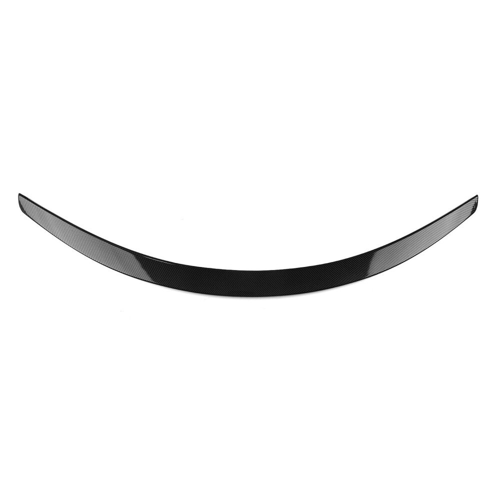 1X Rear Trunk Spoiler Lip Wing Fit For Tesla Model S 2012-2022 Carbon Fiber Look 8806564847356
