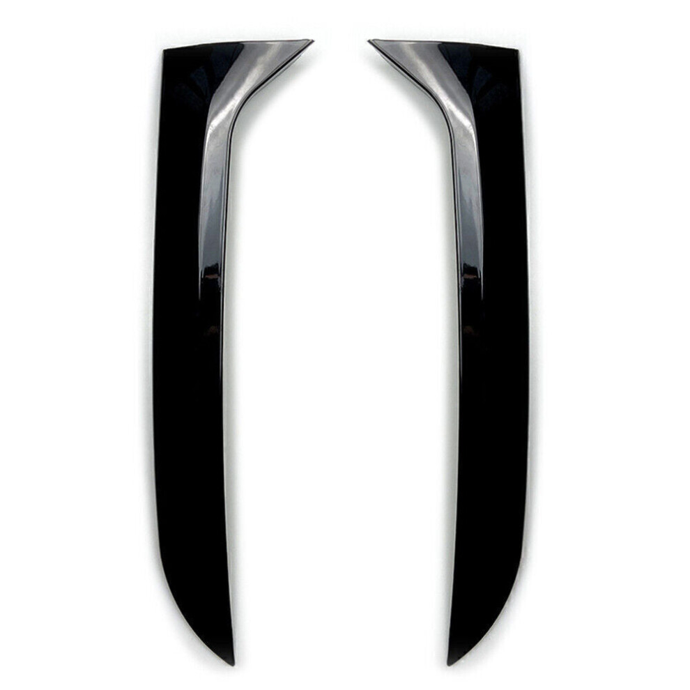 2Pcs Rear Window Side Spoiler Canard Splitter Trim For Vw Tiguan Mk1 2007-2016 8806564845727