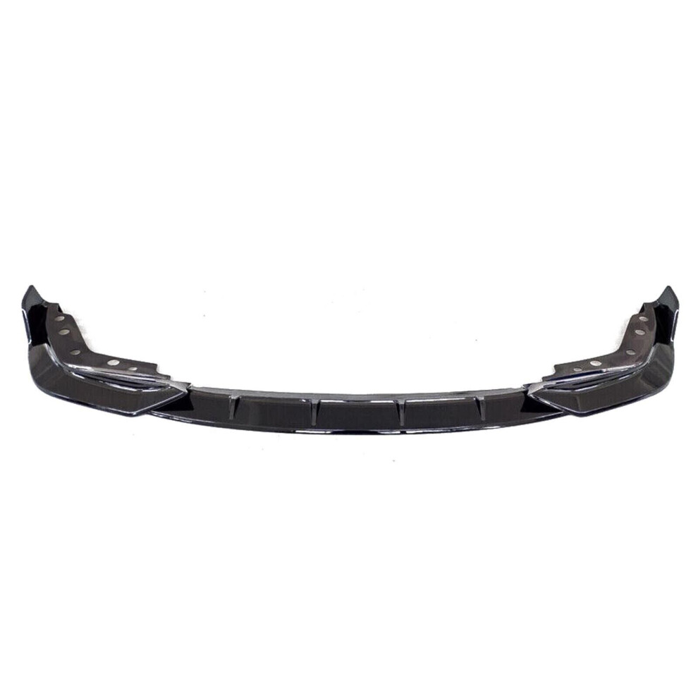 Car Front Bumper Spoiler Splitter Lip For Bmw 3 Series G20 2019-2020 Gloss Black 8806564846908