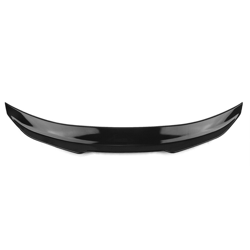 1X Gloss Car Rear Trunk Spoiler Lip Psm For Bmw F33 F83 M4 2014-2020 2Door Black 8806564850349