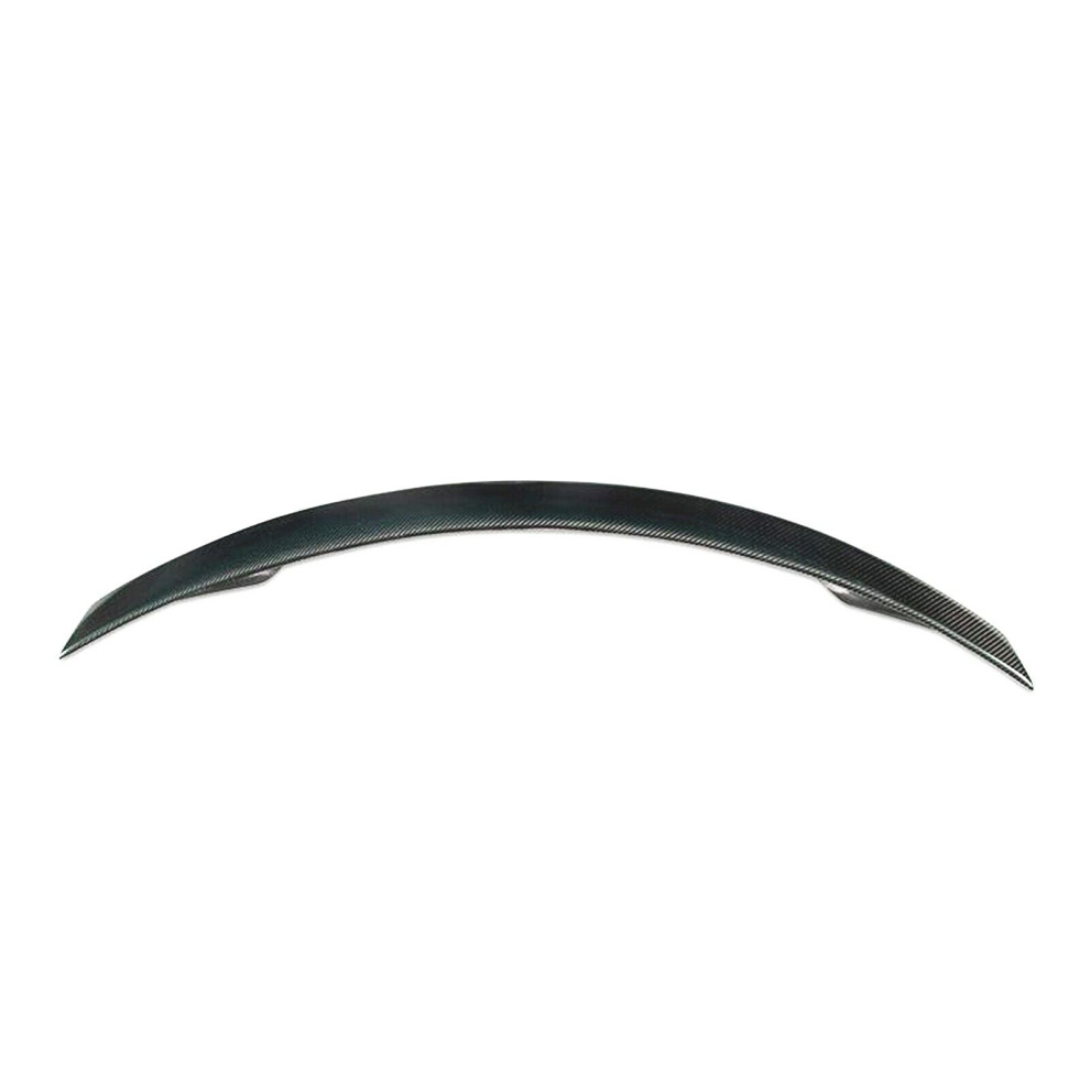 Rear Trunk Spoiler Wing For Infiniti Q60 Q60s Coupe 2017-2022 Carbon Fiber Black 8806564850622
