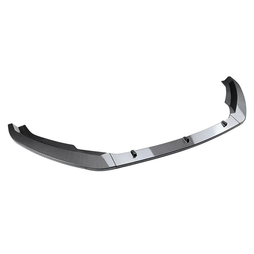 Car Front Bumper Spoiler Lip For Skoda Superb B8 06.2016-2018 Carbon Fiber Look 8806564848797