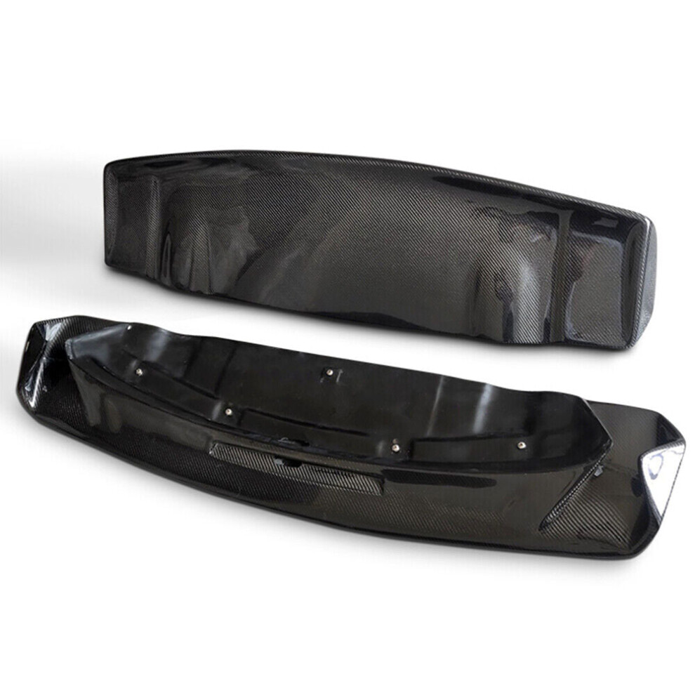 2Pcs Carbon Fiber Car Rear Roof Spoiler Boot Wing For Vw Scirocco 2008 2009-2013 8806564849923