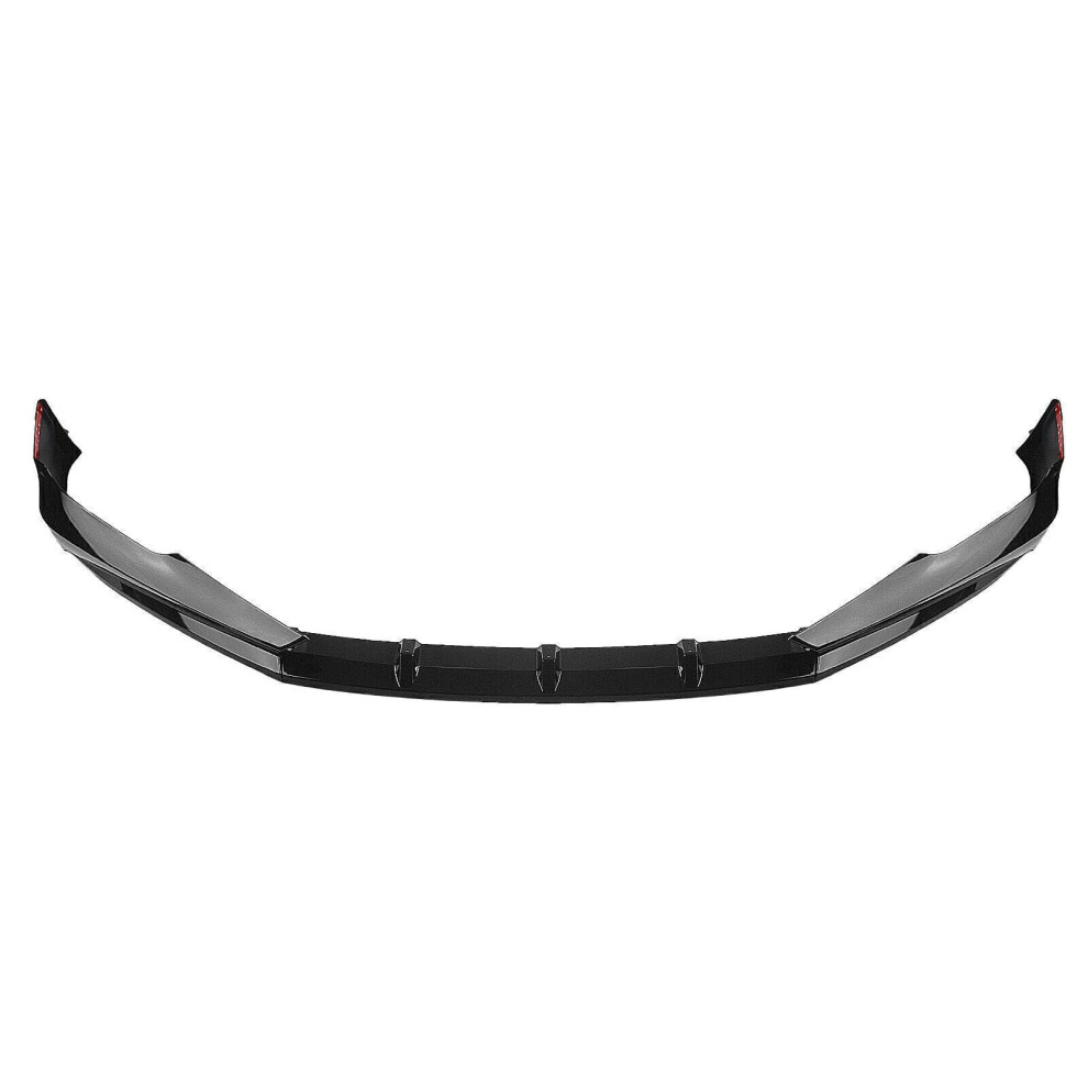 3Pcs Front Bumper Spoiler Lip Side Cover For Honda Accord 2021-22 Akasaka Black 8806564851896