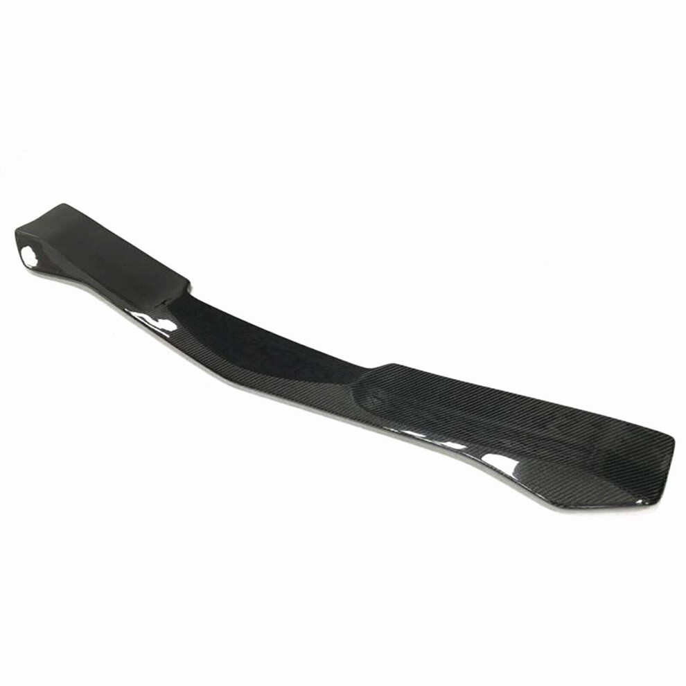 1X Carbon Fiber Front Bumper Spoiler Lip For Alfa Romeo Giulia Sport 2016-2022 8806564854361