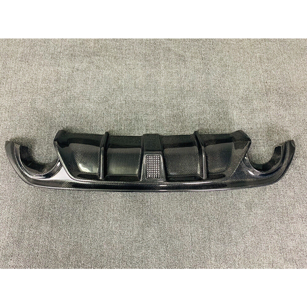 Car Front Splitter Lip+Rear Bumper Diffuser Kit For Infiniti Q50 2014-2017 Sport 8806564854132