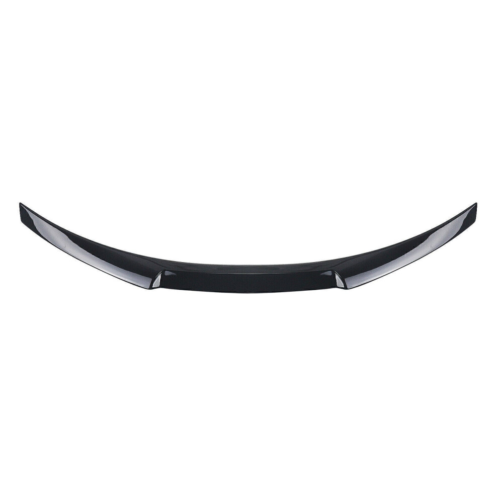 1X Gloss Rear Trunk Spoiler Wing Lip For Bmw E90 M3 Sedan 325I 2005-2012 Black 8806564855351