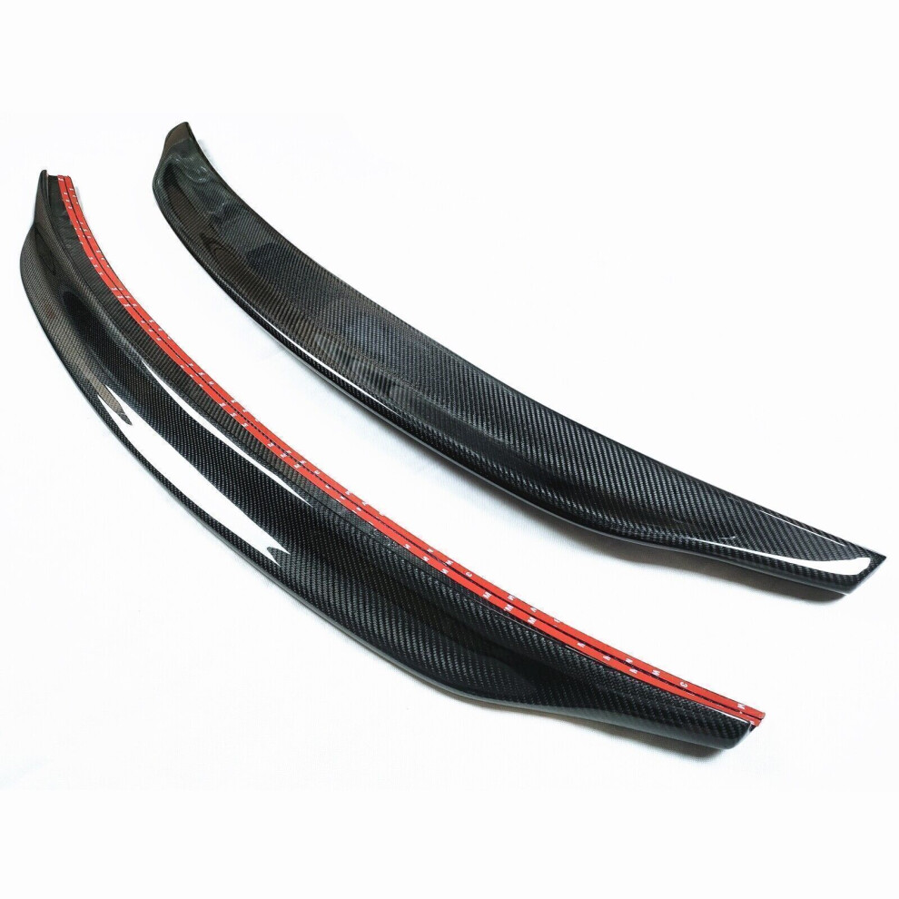 Car Rear Trunk Spoiler Wing Lip For Audi A6 C7 Sedan 2012-2018 Real Carbon Fiber 8806564856099