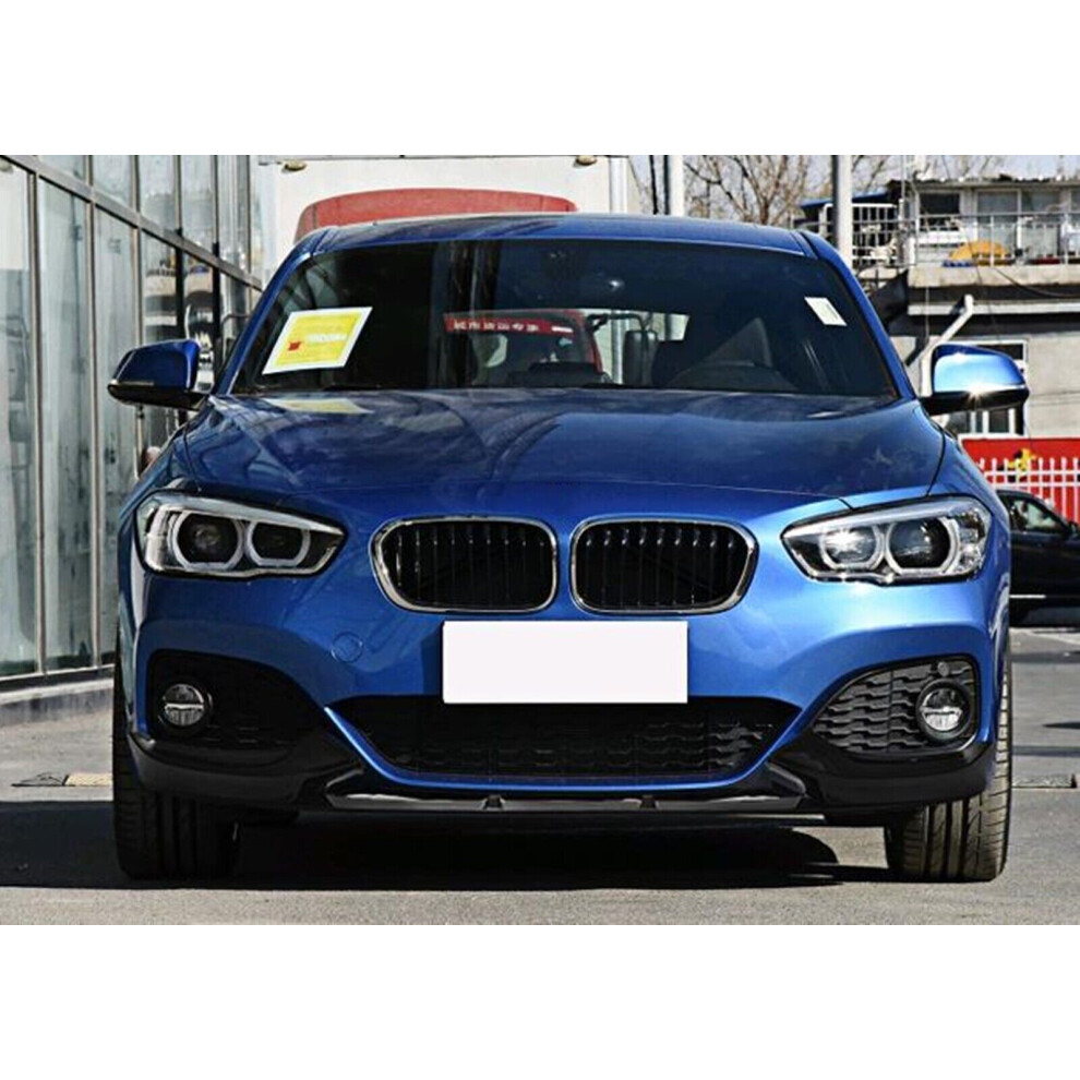4Pcs Car Front Lip Splitter Spoiler For Bmw F20 F21 2015-2020 Hatchback Black 8806564856228