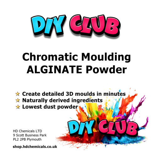 Alginate SLOWER SET Chromatic Impression Moulding Material 450g