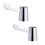 NES Home Nes Home Lever Basin Tap Reviver Kit 1/2" Replacement Handles 1