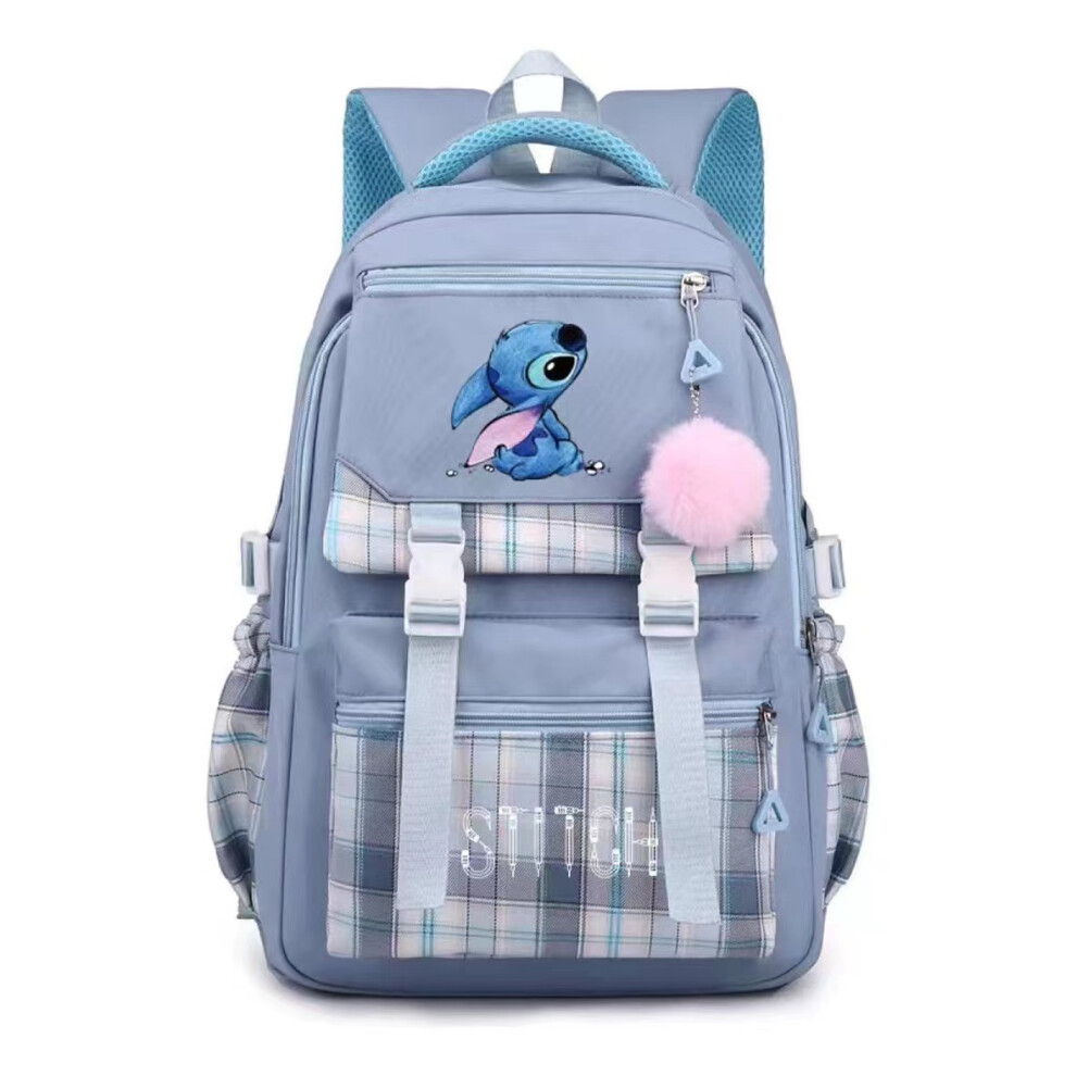 Flemye (A4) New Kids Lilo Stitch Backpack Rucksack Student Handbag Laptop Travel Bag Gifts