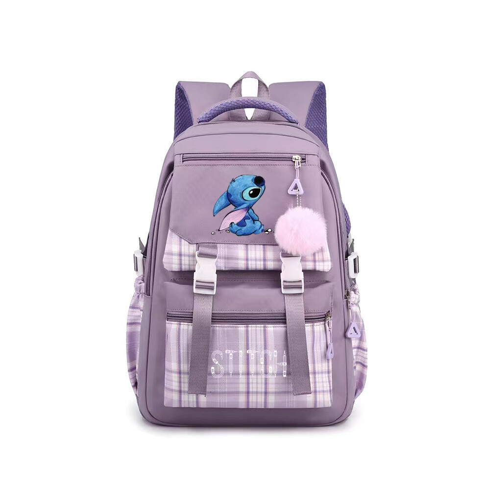 Flemye (A8) New Kids Lilo Stitch Backpack Rucksack Student Handbag Laptop Travel Bag Gifts