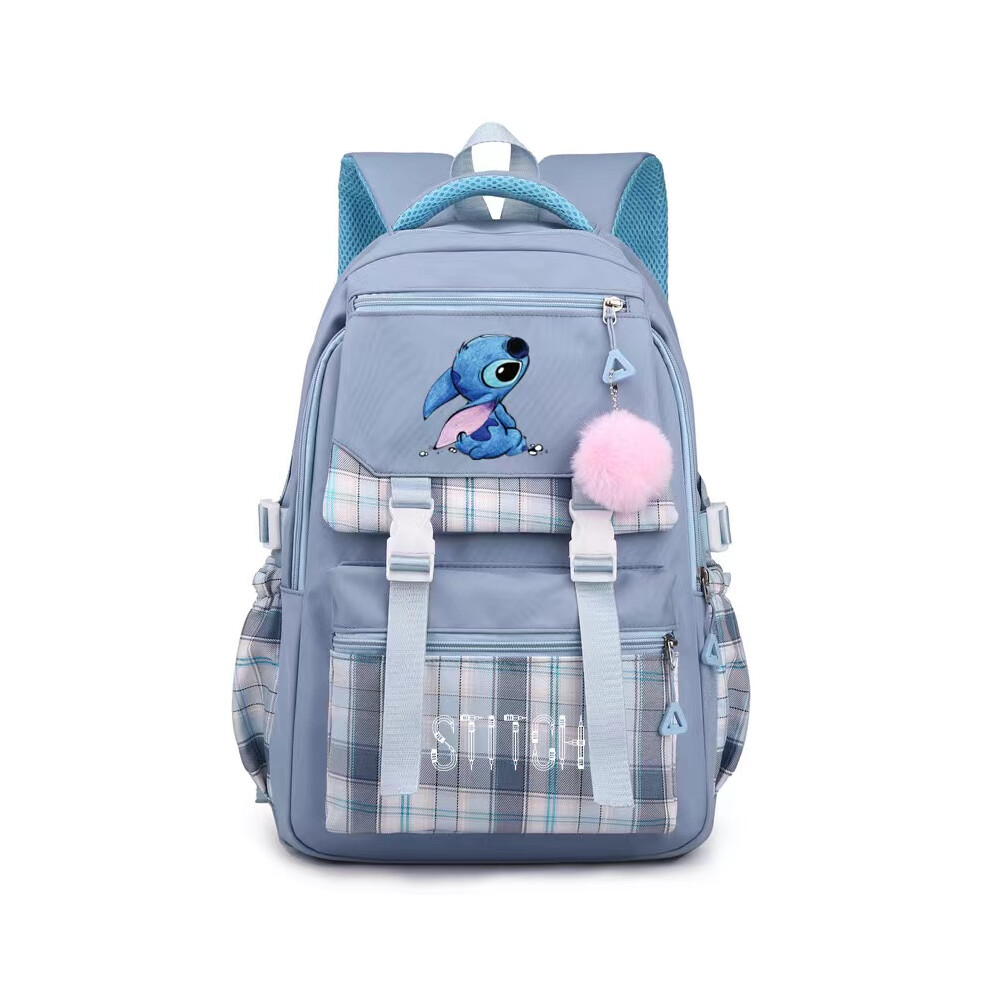 Flemye (A6) New Kids Lilo Stitch Backpack Rucksack Student Handbag Laptop Travel Bag Gifts
