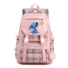 (A10) NEW Kids Lilo Stitch Backpack Rucksack Student Handbag Laptop Travel Bag Gifts