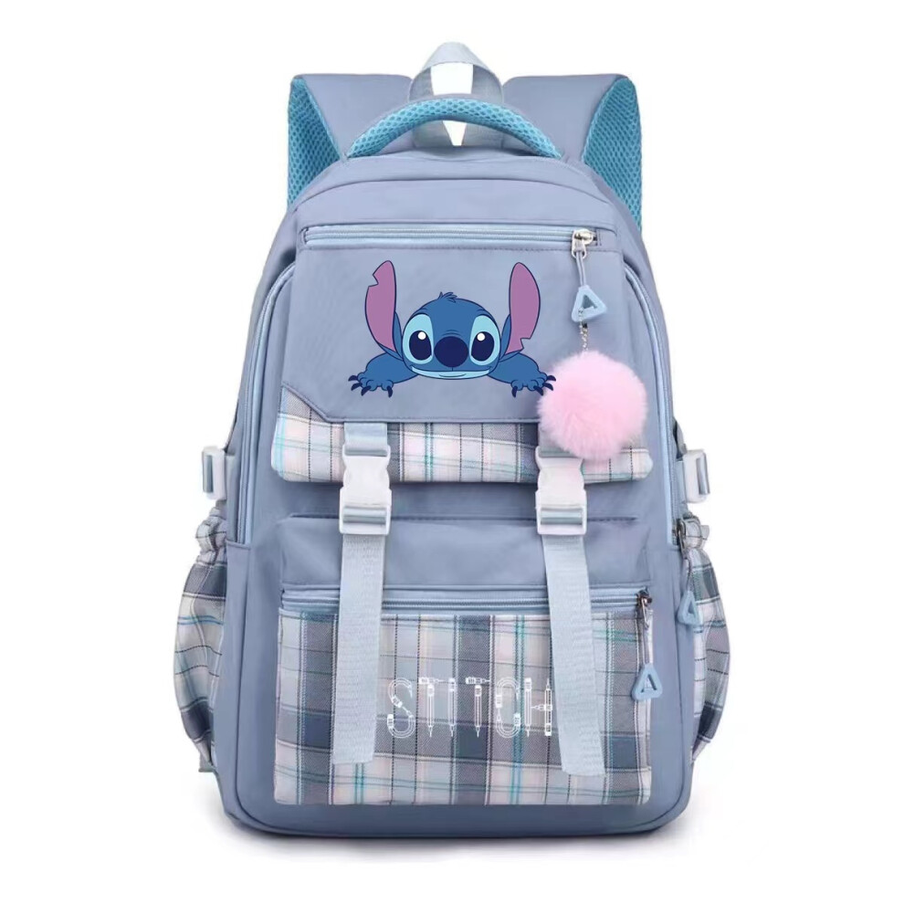 Flemye (A3) New Kids Lilo Stitch Backpack Rucksack Student Handbag Laptop Travel Bag Gifts