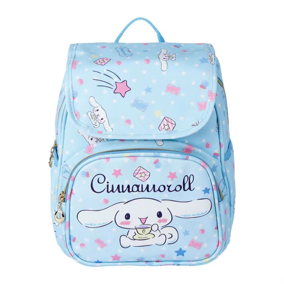 (Cinnamoroll) Kids Girl My Melody Kuromi Hello Kitty Cinnamoroll Backpack Satchel Shoulder Bag