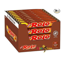 Rolo Milk Chocolate with Caramel Centre Sweets - 36 Rolls