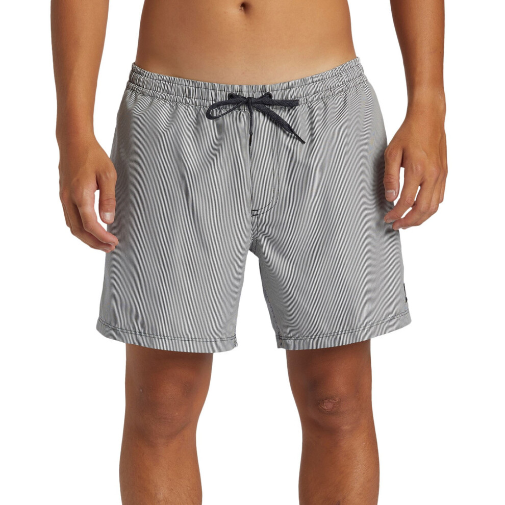 (XXL, Black) Quiksilver Mens Everyday Delux Volley 15" Swim Swimming Trunks Shorts