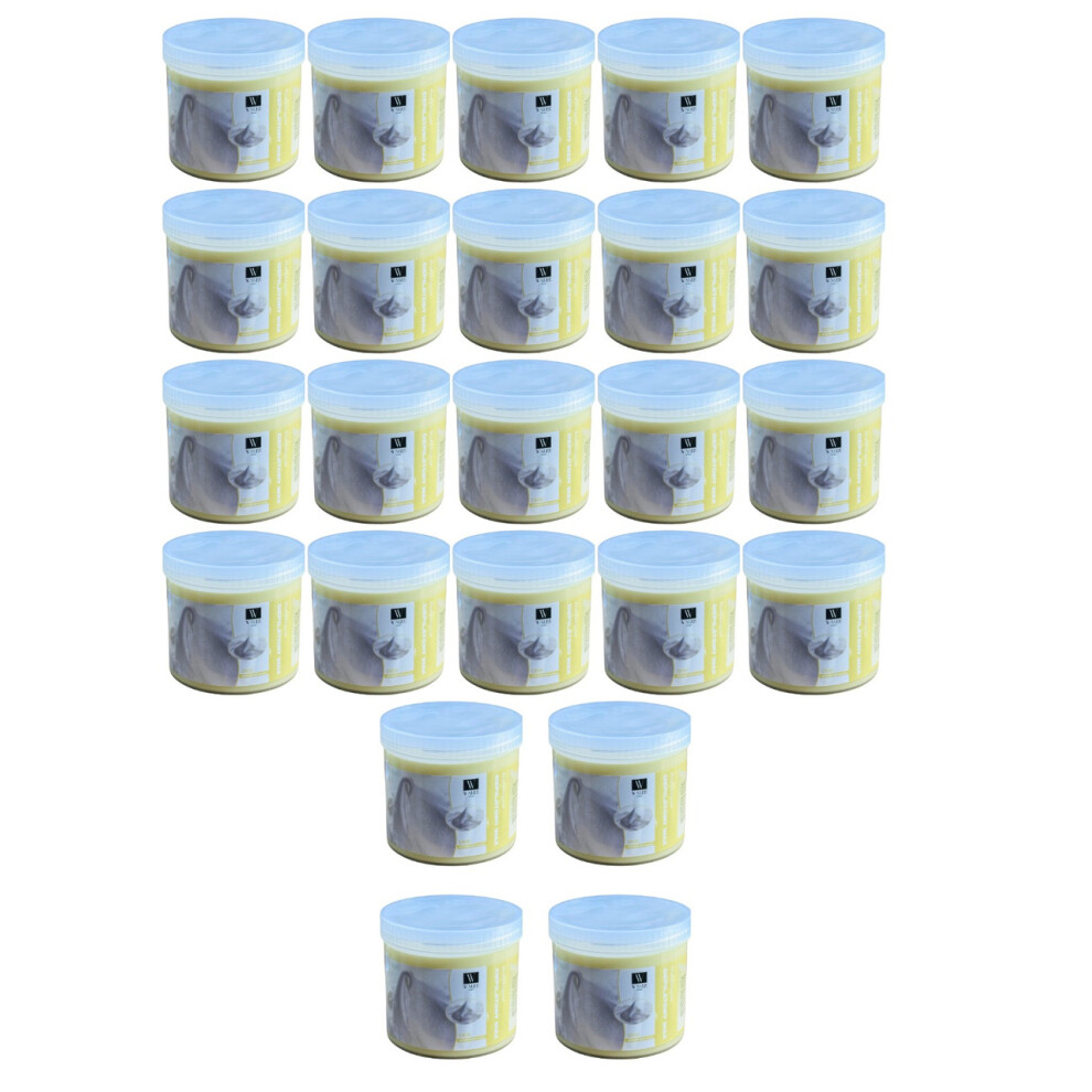Walee Cream Professional Wax Pot Tub Jar 500G-24Pcs-Next Day Free Del