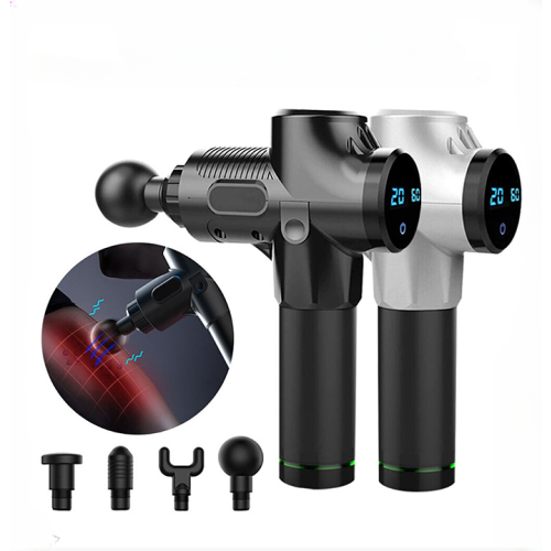 Professional Massage Gun for Athletes deep tissue percussion muscle massger Black