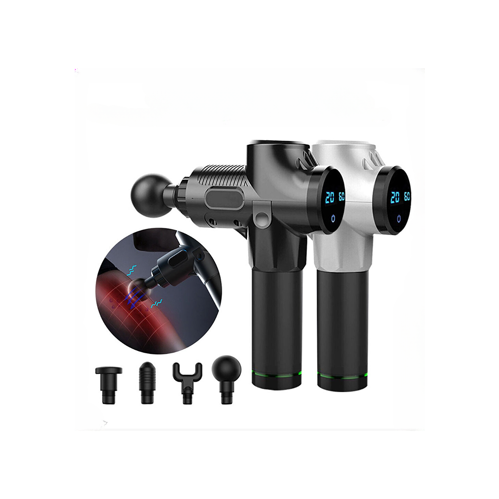 Winwin Black Professional Massage Gun For Athletes Deep Tissue Percussion Muscle Massger