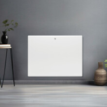 Futura Electric 2000W Radiator Panel Heater Wall Mounted or Floor Standing Bathroom Safe Timer and Thermostat Control