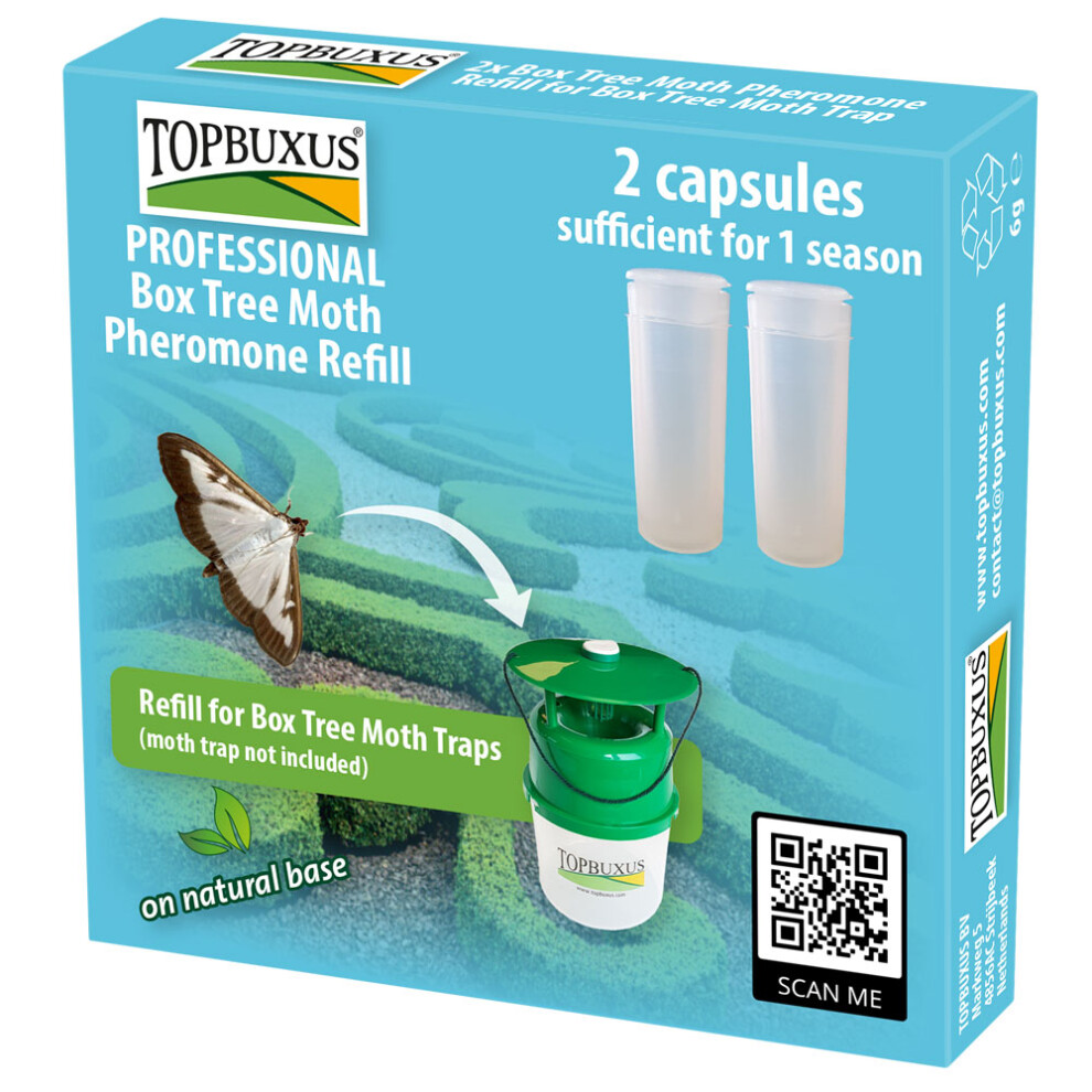2X Topbuxus Pheromone Lure Refill For Box Tree Caterpillar Moth Traps