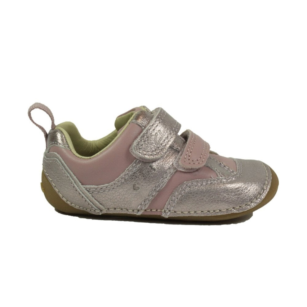 (3 (Children's)) Tiny Sky Toddler | Dusty Pink Leather | Childrens Pre Walker Shoes