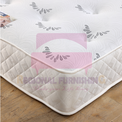 (Double-4ft6) 10"LUXURY SPRING ROLLED UP MEMORY FOAM MATTRESS 3ft/4ft6/5ft/6ft