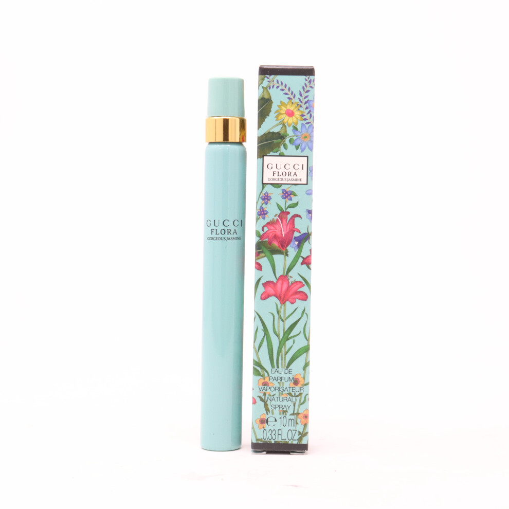 Flora Gorgeous Jasmine by Gucci Eau De Parfum 0.33oz/10ml Spray New With Box