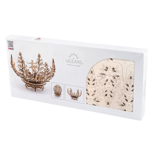 Puzzle - UGEARS - Fleur Mécanique - 101 pezzi - Legno - Kit da montare 2