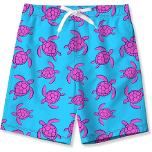 (Turtle, 13-14 Years Plus) Boys Swimming Trunks Kids Summer 3d Print Swim Shorts Funky Uv Protection Quick Dry Loose Beach Shorts With Pockets 7-14 Years Raoliang
