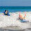 (Blue) Inflatable Boat Surfboard for Adults Kids 4