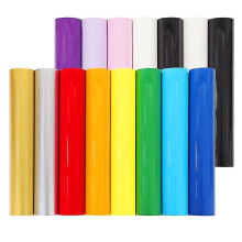 Htv Heat Vinyl: 15 Pack Iron On Vinyl Sheets For 13 Colors Htv Vinyl Bundle Accessories