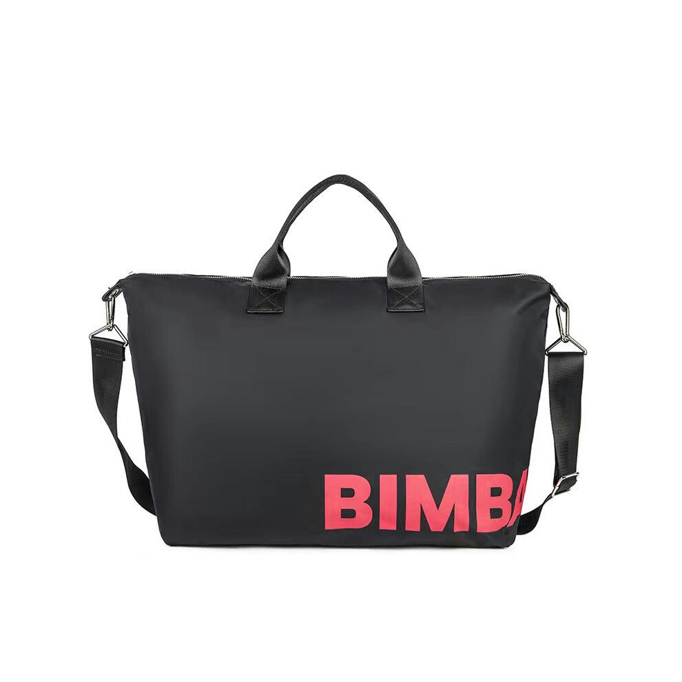 (black) Spanish Letter Package BIMBA Y LOLA Binbaolla Large -Capacity Bag Hand -Randable Shoulder Oblique Cross -Shopping Bag