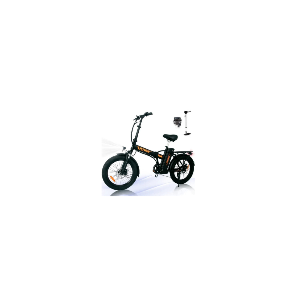 HITWAY BK11 Electric Folding Bike, 20 Fat Tire E Bike 250W