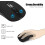 Wireless Mouse,2.4G Slim Portable Wireless Mouse 4