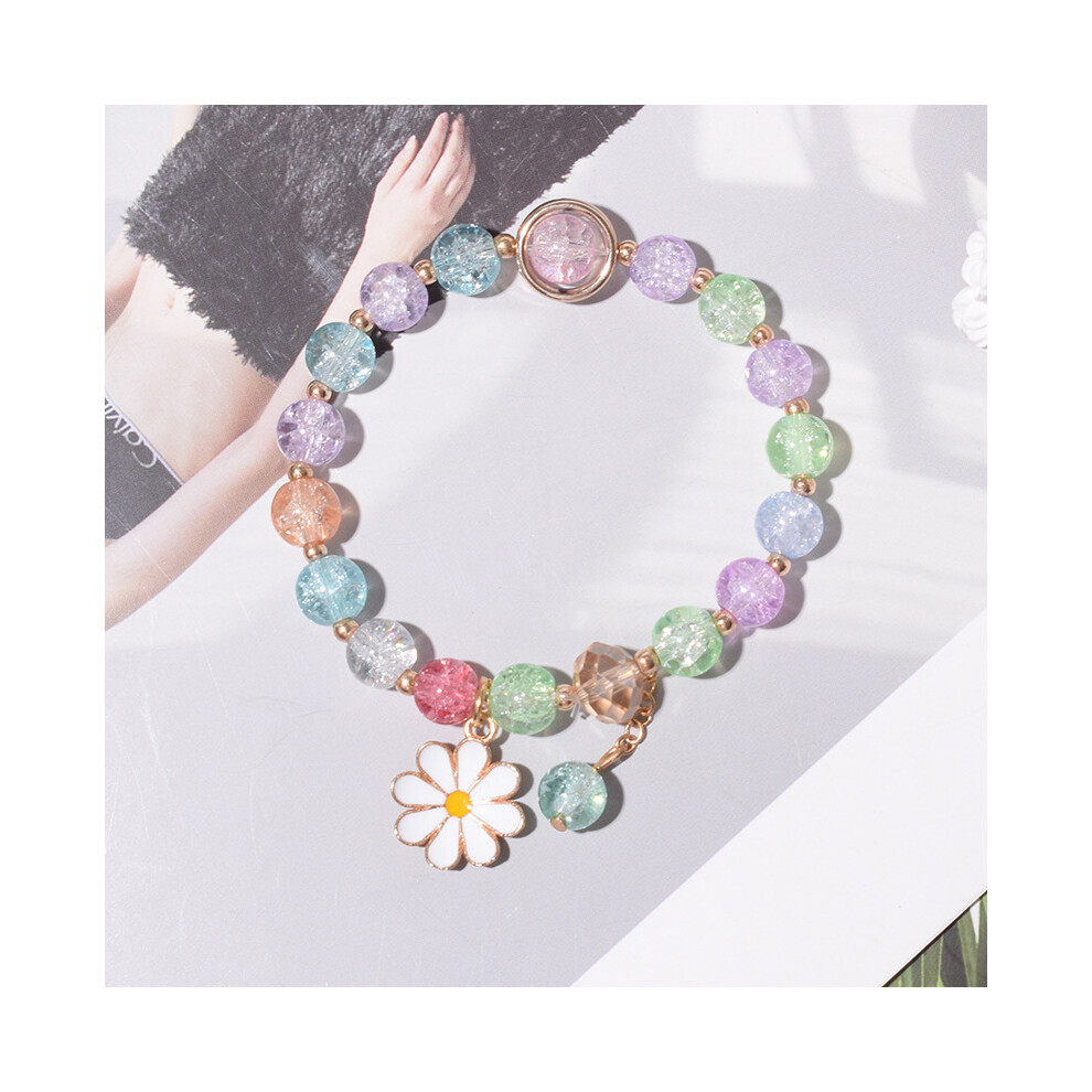 Small Daisy plastic bracelet jewelry trinkets