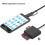 4-in-1 Memory Card Reader Adapter - USB-C/USB 3.0, SD/MicroSD/CF/MS Slots, iPhone 15 Compatible, Windows & Mac 8