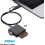 4-in-1 Memory Card Reader Adapter - USB-C/USB 3.0, SD/MicroSD/CF/MS Slots, iPhone 15 Compatible, Windows & Mac 9