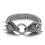 Chain bracelet Retro personality Viking Wolf head bracelet 1
