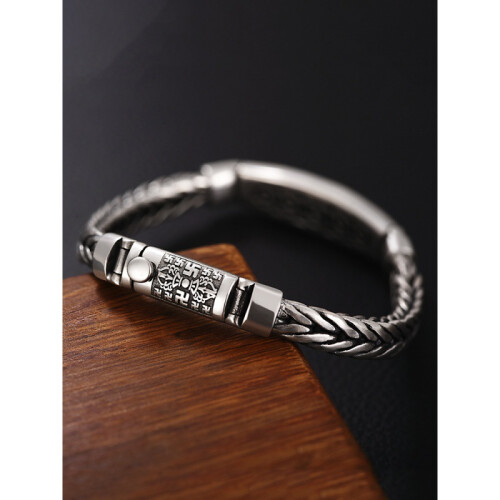 Antiwar splicing titanium steel bracelet