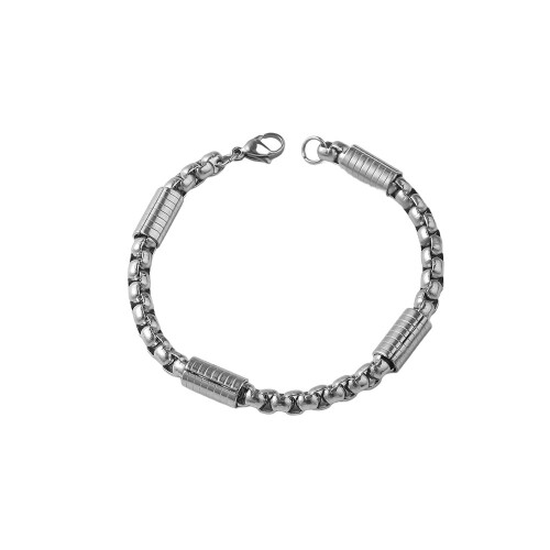 Hand embellished double bracelet