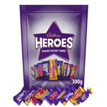 Cadbury Heroes Chocolate Pouch 300g (pack of 2)