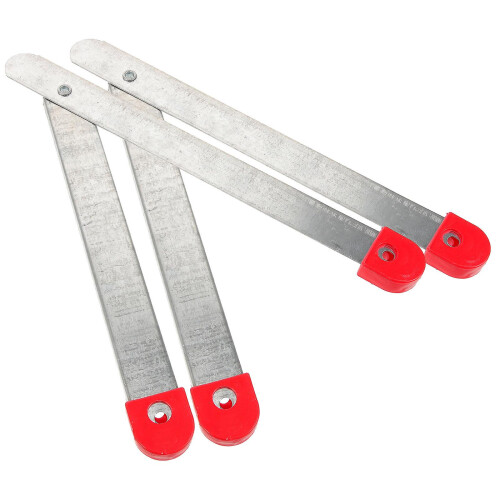 2pcs Folding Ladder Hinge 47cm Ladder Joint Connector Lock Switch Hasp Hinge 2