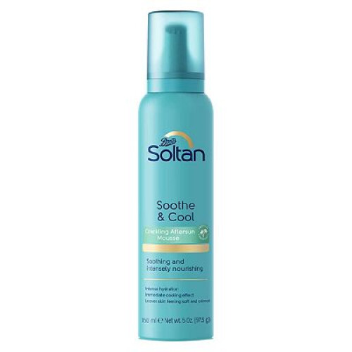 Boots No7 Boots Soltan Soothe & Cool Crackling Aftersun Mousse 150ml