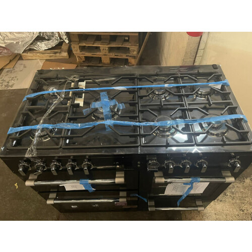 Leisure CK110F232K Cookmaster 110cm Dual Fuel Range Cooker Black on OnBuy